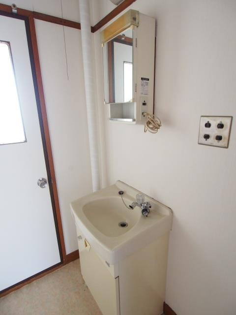 東加古川ファミリーマンション１０２号棟の洗面所