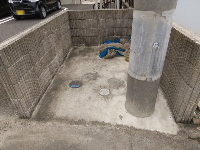 セジュール10　B棟の駐車場