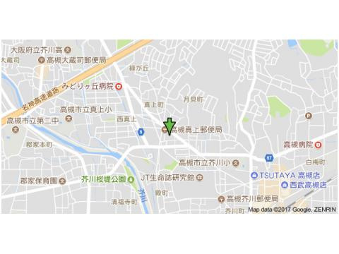 バーンフリート真上の地図