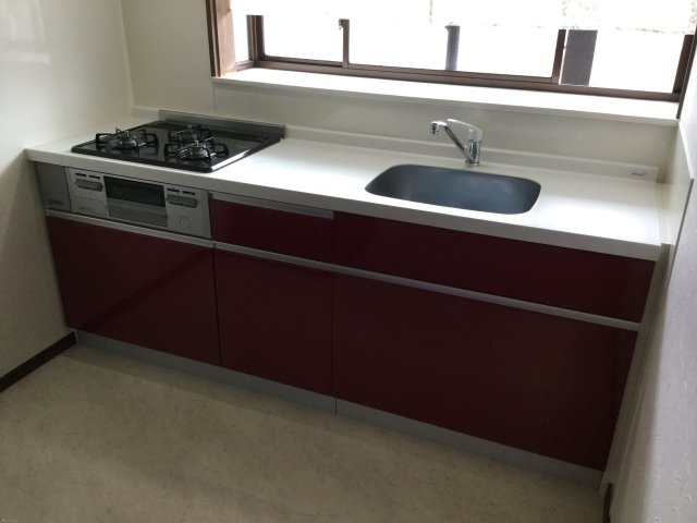 見附市学校町2丁目　中古住宅のキッチン