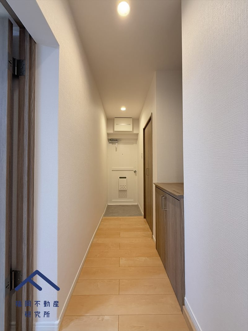 皐月マンション那の川の玄関