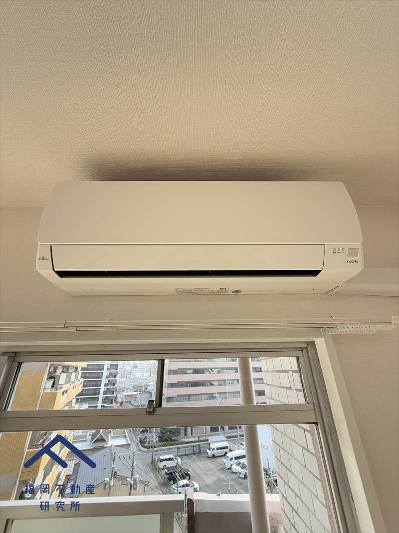 皐月マンション那の川の冷暖房・空調設備