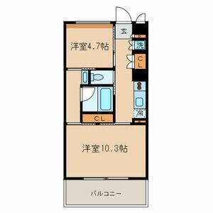Kエリタージュの間取り
