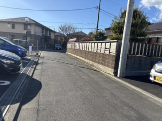 【前面道路含む現地写真】 | 前面道路