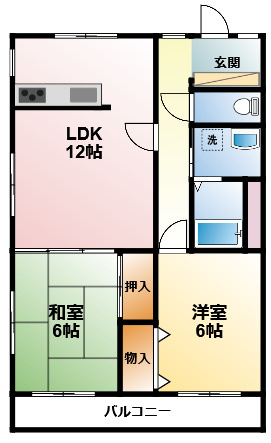 フローラルイタクラの間取り