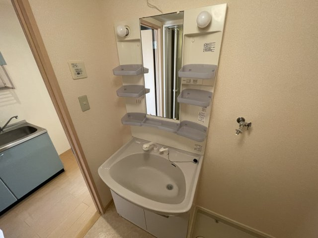 フローラ山の下の洗面所