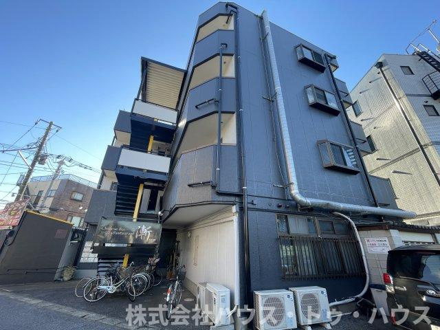 オーキスビルのバルコニー