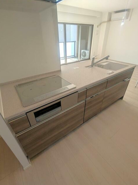 熊本市中央区南千反畑町の賃貸マンションのキッチン