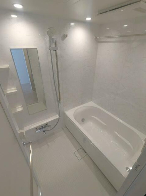 熊本市中央区南千反畑町の賃貸マンションの浴室