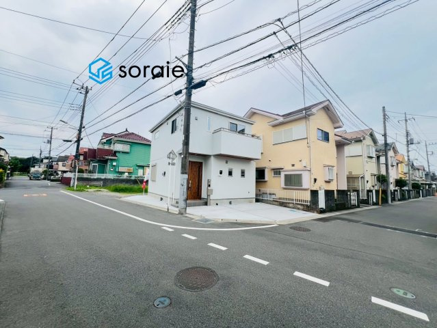 入間市扇台６丁目の前面道路含む現地写真