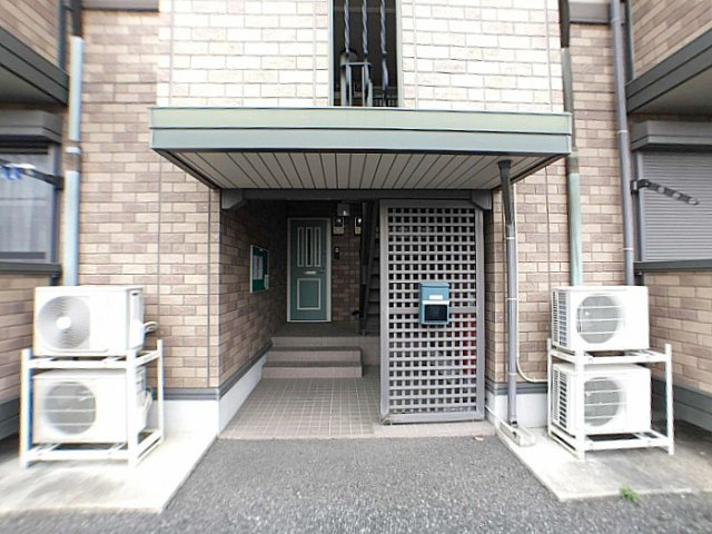 グリーンカースルＡのエントランス