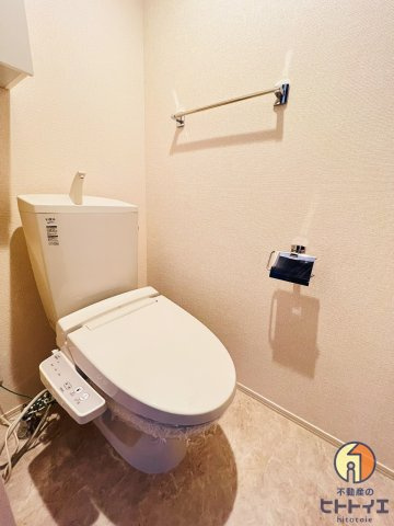 セジュール・アルジェントB棟のトイレ|清潔感のあるトイレです