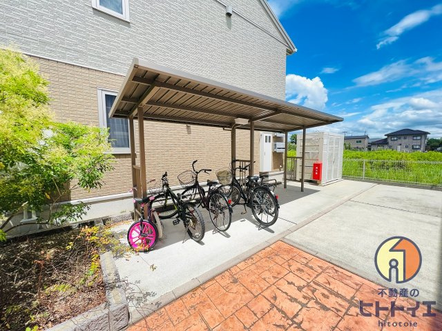 セジュール・アルジェントB棟のその他共用部分|駐輪場です