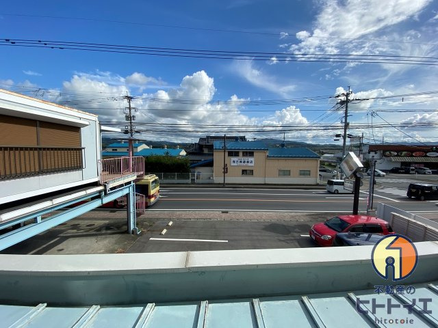 コーポ山口の展望|窓からの眺望です(同タイプのお部屋です)