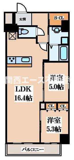 【間取り】 | プレサンスNEO新深江リュミエル