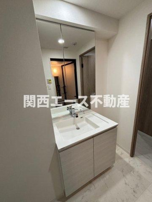 【洗面所】 | プレサンスNEO新深江リュミエル