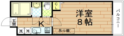 COCO三条天神川（ココ三条天神川）の間取り