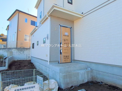 【外観】 | 入間市大字小谷田・全3棟　新築一戸建　2号棟 | 建築中写真（2025年4月16日撮影）