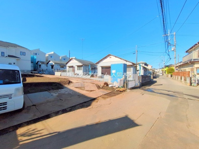 【周辺】 | 入間市大字小谷田・全3棟　新築一戸建　2号棟 | 建築中写真（2025年4月16日撮影）