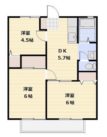 【間取り】 | アーバンヒル朝霞１号館