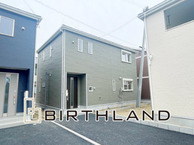 新築戸建   郡山市安積第5　Cradle Garden　全4棟の外観|【2号棟】いつでもご案内可能です！