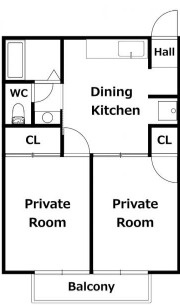 【間取り】 | マメゾン広瀬