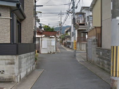 【前面道路含む現地写真】 | 山科区厨子奥矢倉町　新築戸建