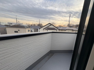 【バルコニー】 | 川越市岸町3丁目　新築分譲　「川越駅」バス7分　敷地22坪　【新宿小学区】
