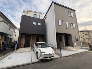 【外観】 | 川越市岸町3丁目　新築分譲　「川越駅」バス7分　敷地22坪　【新宿小学区】