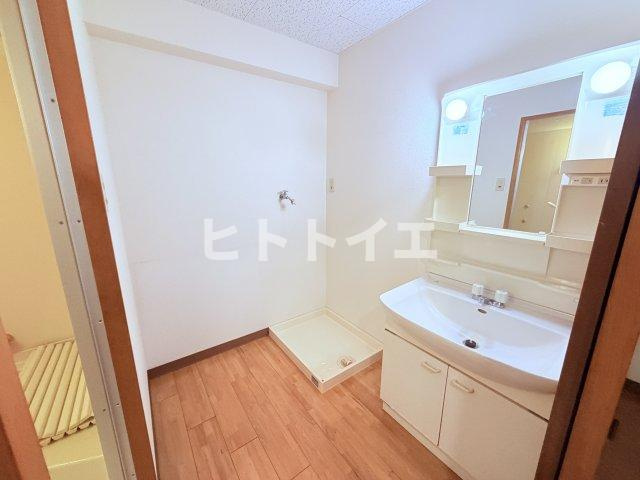ファミールマンション広川の洗面所