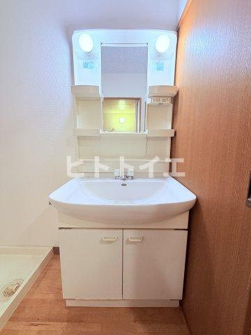 ファミールマンション広川の独立洗面台