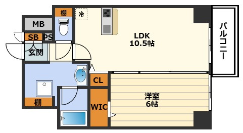 viviFURUYA豊崎の間取り