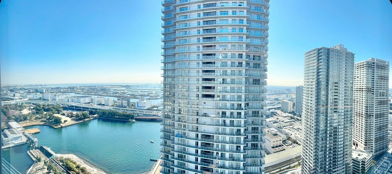 アップルタワー東京キャナルコートの展望