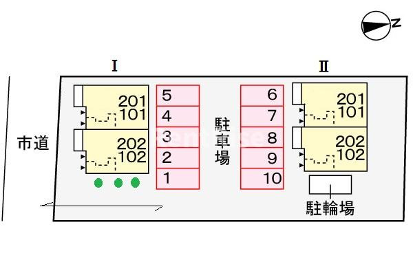 ウィステリア石刀　Ⅰの駐車場|駐車場