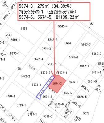 【区画図】 | 都城市都北町 850万円