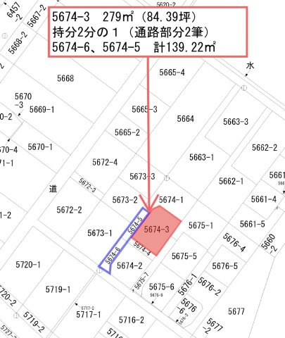 【区画図】 | 都城市都北町 850万円