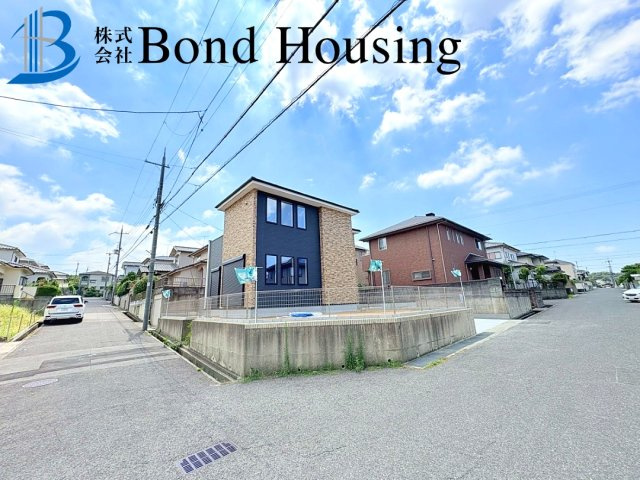 「LDK23帖」「北西角地」桜が丘東町 限定1棟の前面道路含む現地写真