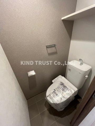 アーバネックス梅田中崎町Ⅱのトイレ|ゆったりとした空間のトイレです
