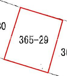花巻市松園町　土地の土地図