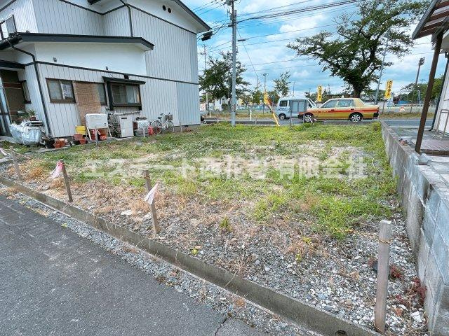 花巻市松園町　土地の外観