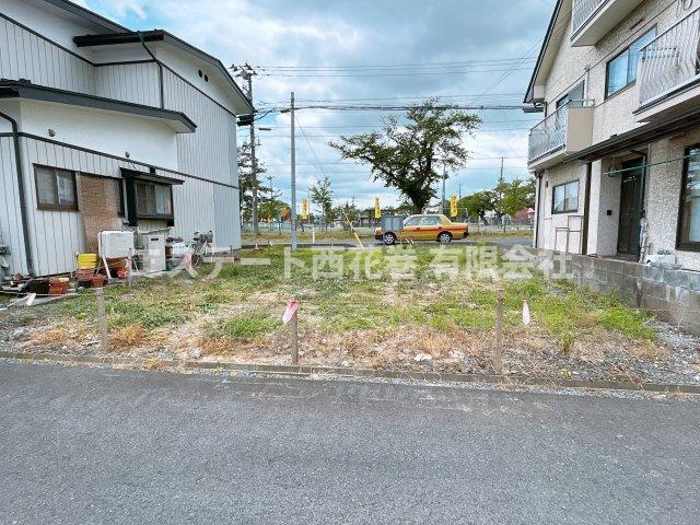 花巻市松園町　土地の外観
