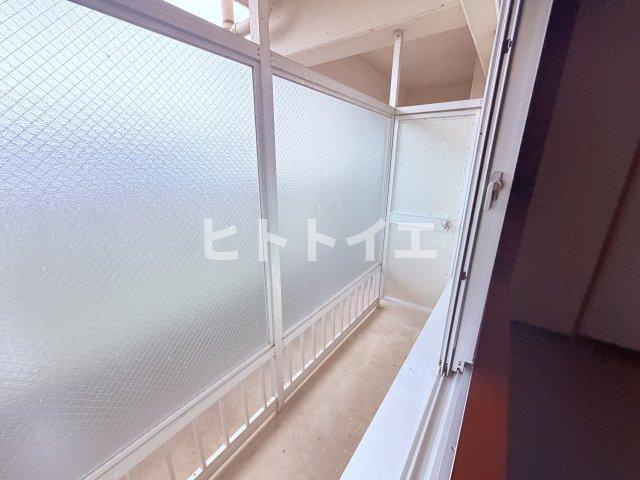 ファミールマンション広川のバルコニー