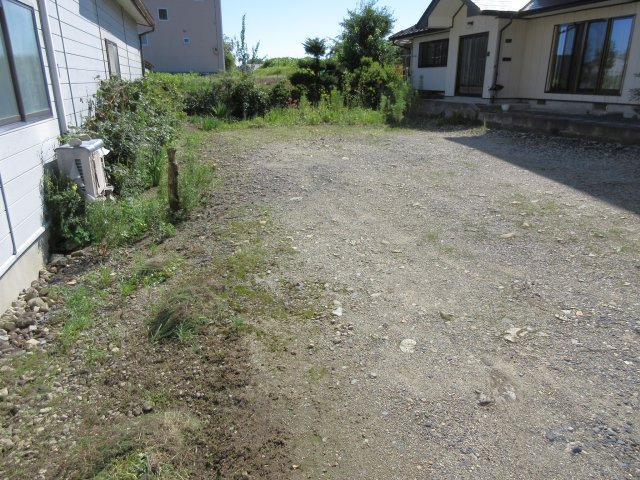 花巻市石神町　土地の外観