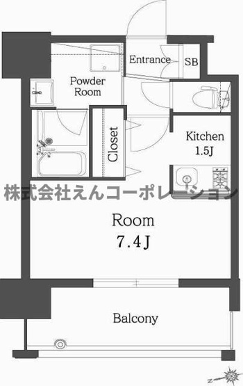 【間取り】 | エンクレスト博多Rey