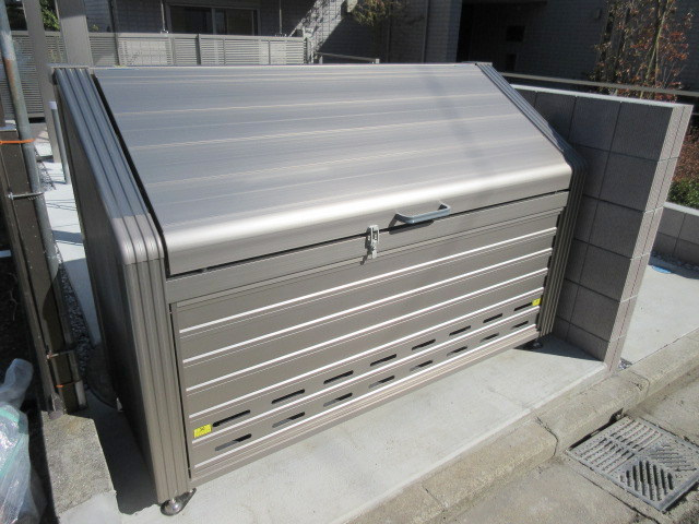 アレイズ上星川のその他共用部分|専用ゴミステーションです