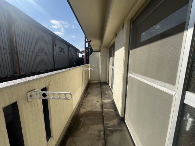 エスペレールⅡのバルコニー