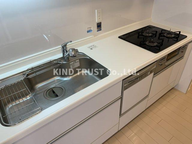 シティハウス南森町のキッチン|キッチンでお料理をお楽しみください