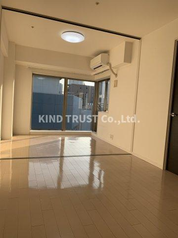 シティハウス南森町の居間・リビング|使いやすいリビングです