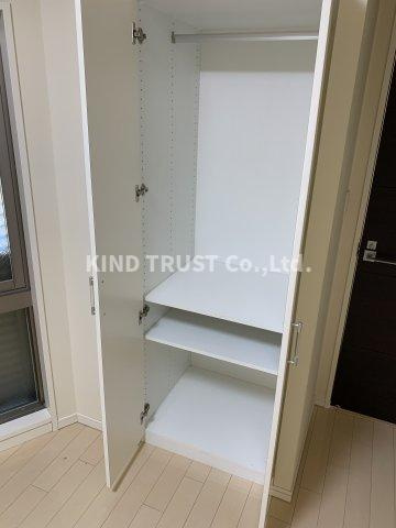 シティハウス南森町の収納|こまごまとしたものを収納できそうですね