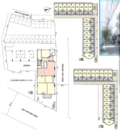 【八王子市　収益物件】八王子市　楢原町　一棟アパートの間取り|八王子市大和田町　投資・収益物件